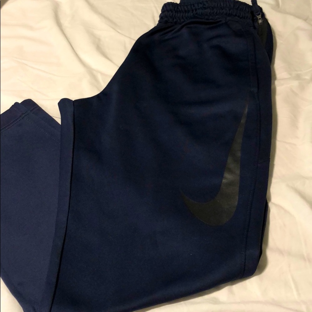 Nike men’s navy blue track pants nwot